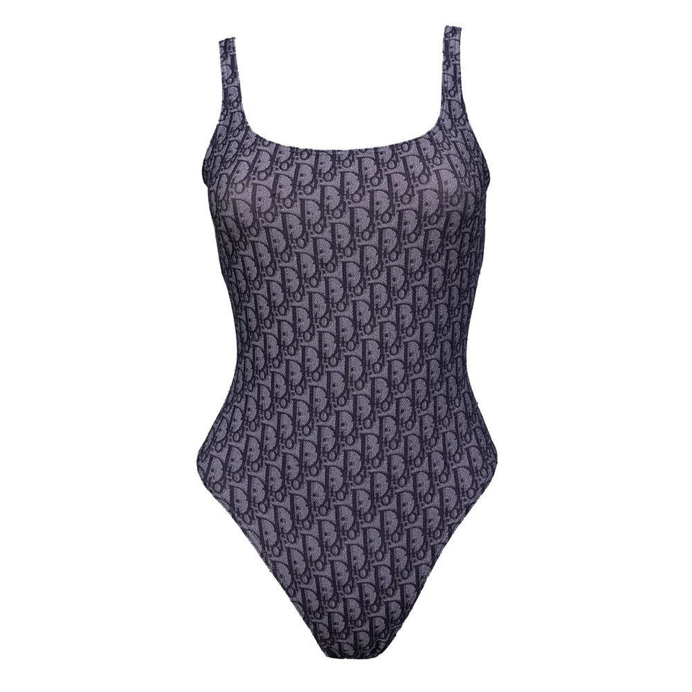 Dior Monogram Navy Trotter Bodysuit